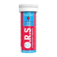 O.R.S Hydration Tablets (12 Soluble Tablets) - STRAWBERRY