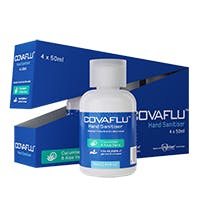 Covaflu Hand Sanitiser - Pack of 4 x 50ml bottles