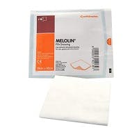 Melolin 10cm x 10 cm Individual Sterile Non Adherent Dressings  (10 pack)
