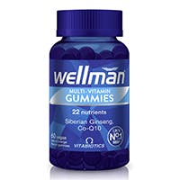 Vitabiotics Wellman Multi-Vitamin Gummies (60 Vegan Orange Gummies)