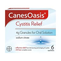 CanesOasis Cystitis Relief Sachets